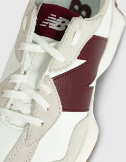 Baskets bordeaux NEW BALANCE 327 Femme