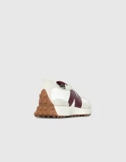 Baskets bordeaux NEW BALANCE 327 Femme