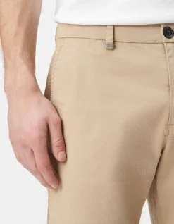 Bermuda CHINO TAPERED sable Homme