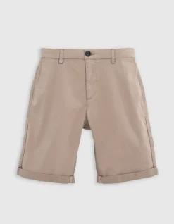 Bermuda CHINO TAPERED sable Homme