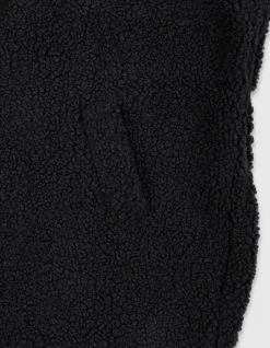 Cape noire col tailleur Femme