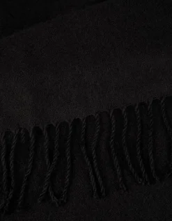 Cape noire tricot Femme