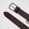 Ceinture marron cuir Homme