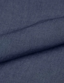Chemise regular bleue en jean Homme