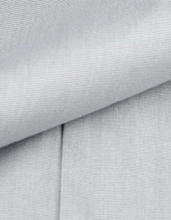 Chemise slim grise motif fines rayures Homme