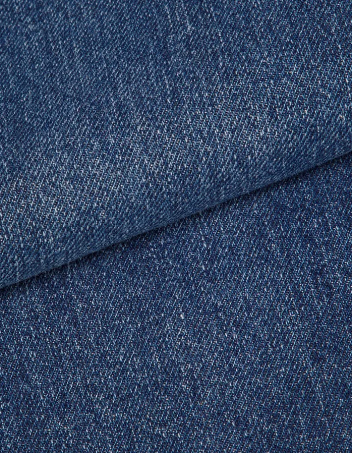 Jean barrel bleu Emily Femme