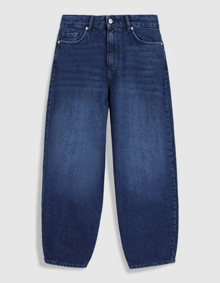 Jean barrel bleu Emily Femme