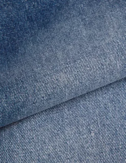 Jean droit bleu 7/8e Anders Femme