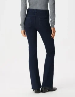 Jean flare brut taille haute Jodie Femme