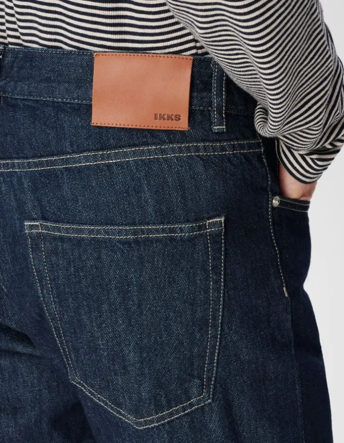 Jean jogg marine taille élastiquée Harold Homme