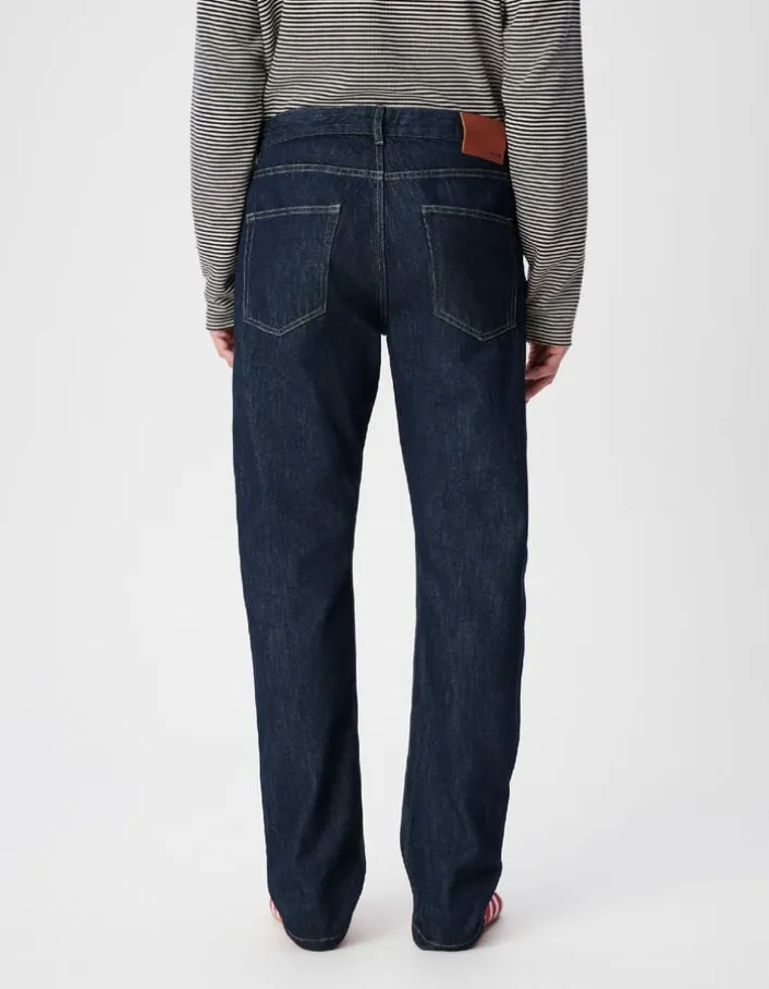 Jean jogg marine taille élastiquée Harold Homme