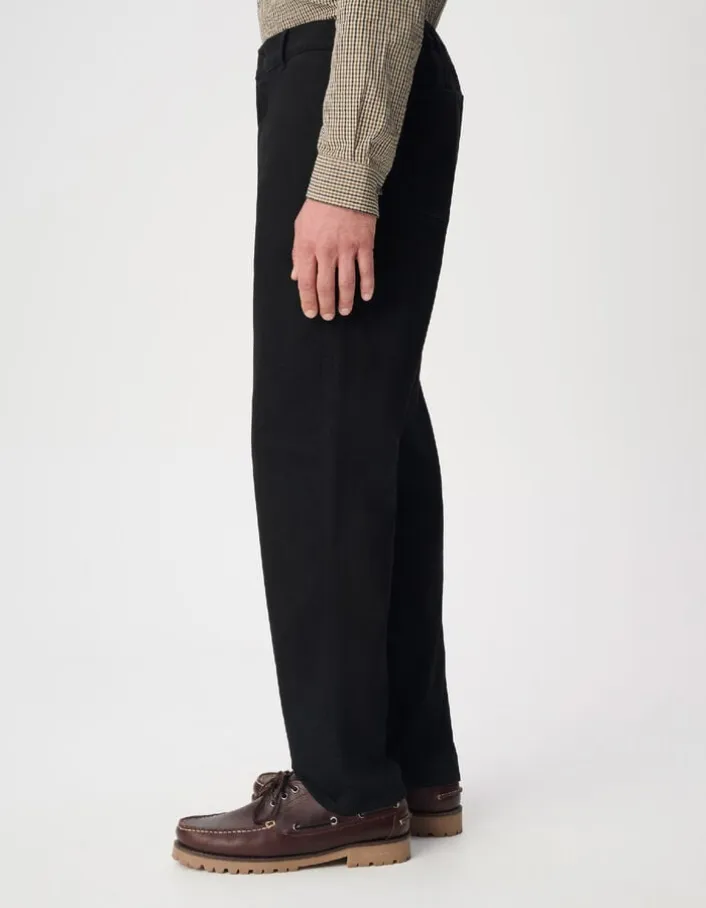 Jean jogg noir taille élastiquée Harold Homme