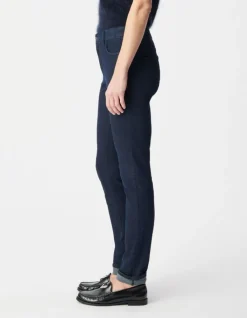 Jean slim brut taille haute Roxanne Femme