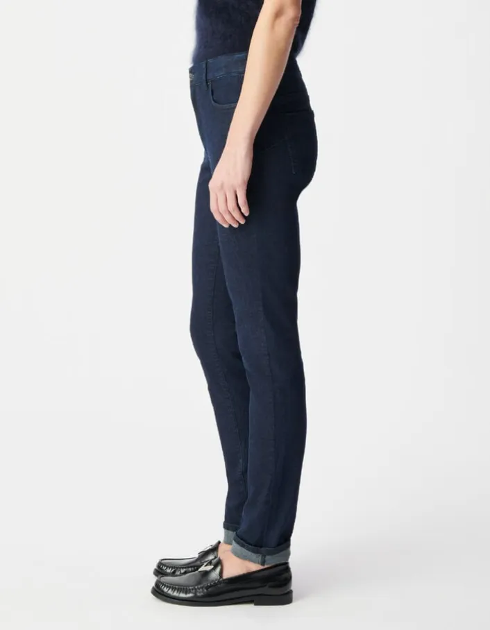 Jean slim brut taille haute Roxanne Femme