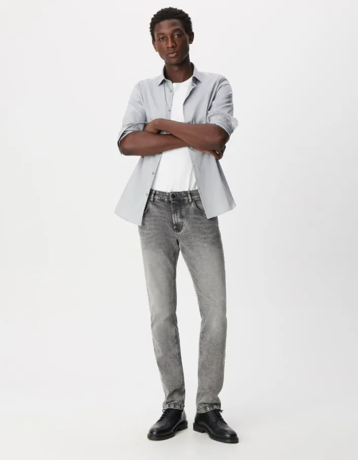 Jean slim gris Bruce Homme