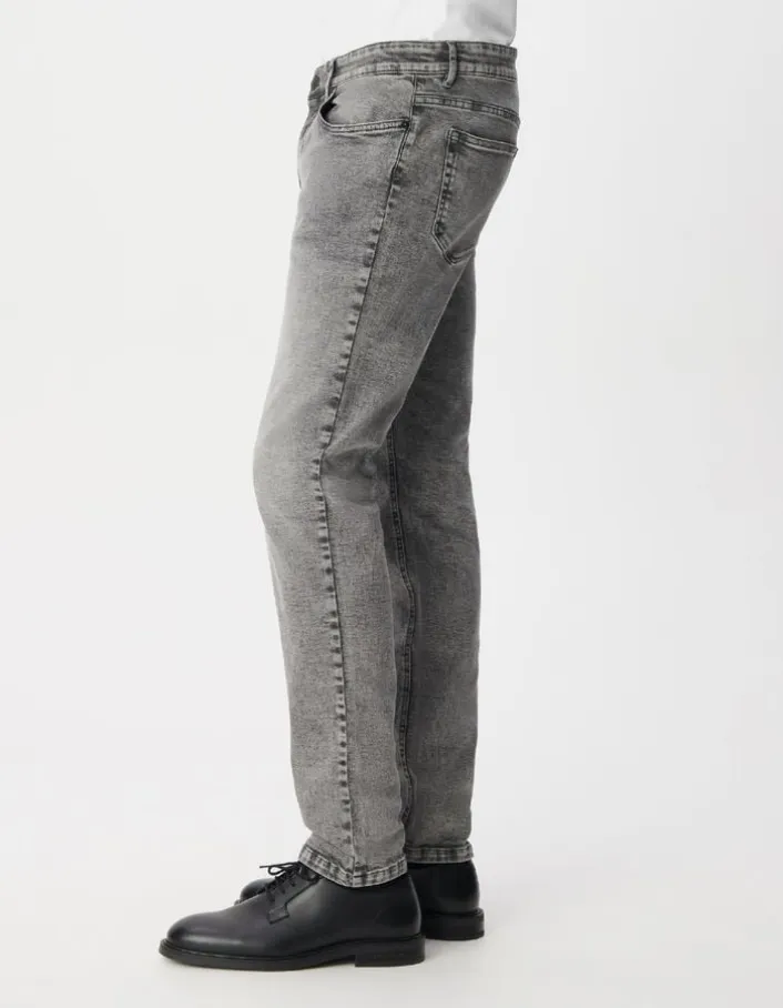 Jean slim gris Bruce Homme