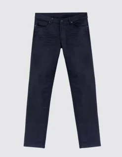 Jean SLIM marine Denim Homme