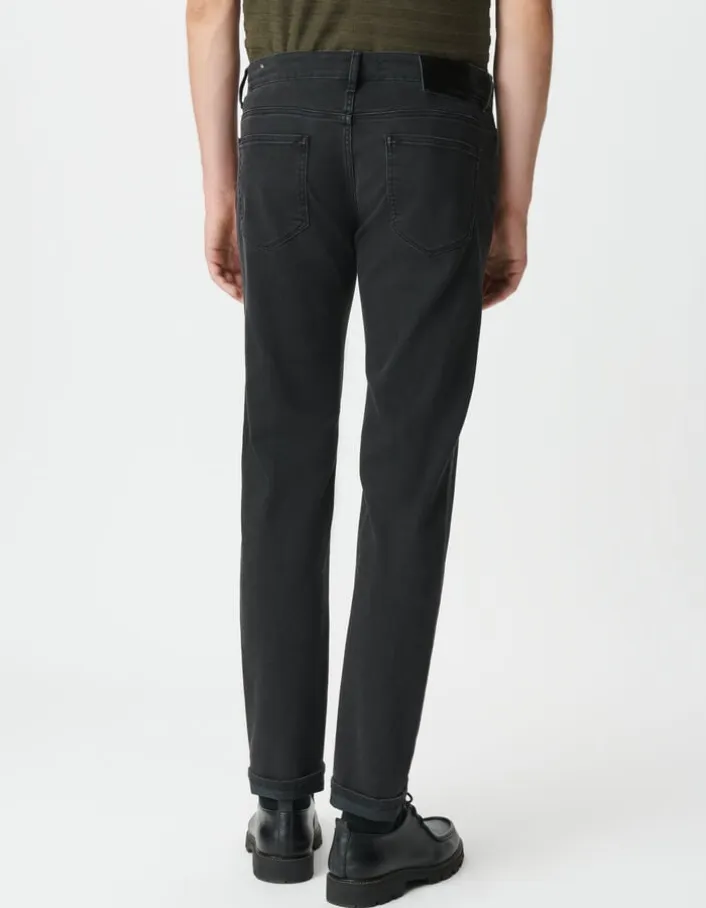 Jean slim noir vieilli Bruce Homme