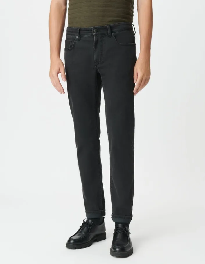 Jean slim noir vieilli Bruce Homme