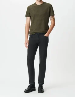 Jean slim noir vieilli Bruce Homme