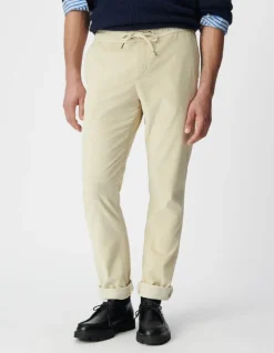 Jogpant beige velours côtelé Homme