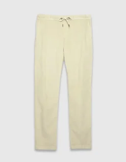 Jogpant beige velours côtelé Homme