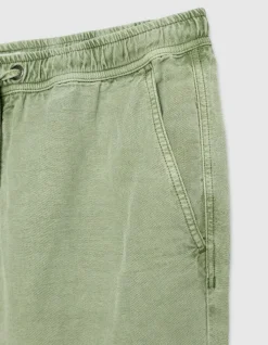 Jogpant comfort vert taille élastiquée Homme