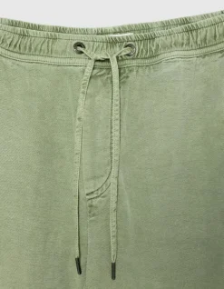 Jogpant comfort vert taille élastiquée Homme