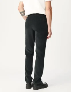 Jogpant gris velours côtelé Homme