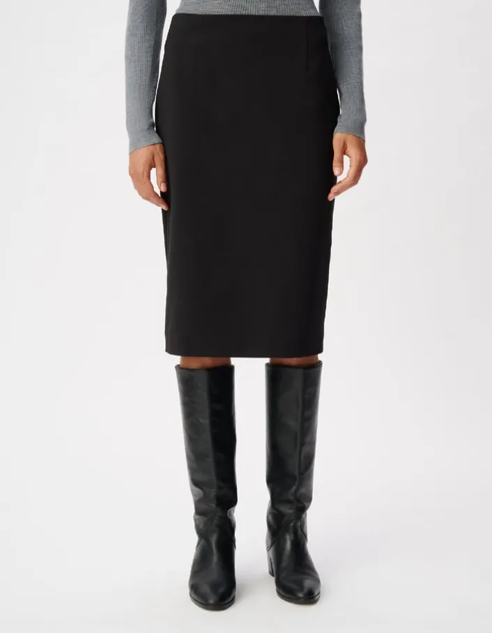 Jupe crayon noire Femme