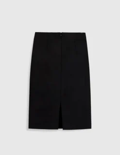 Jupe crayon noire Femme