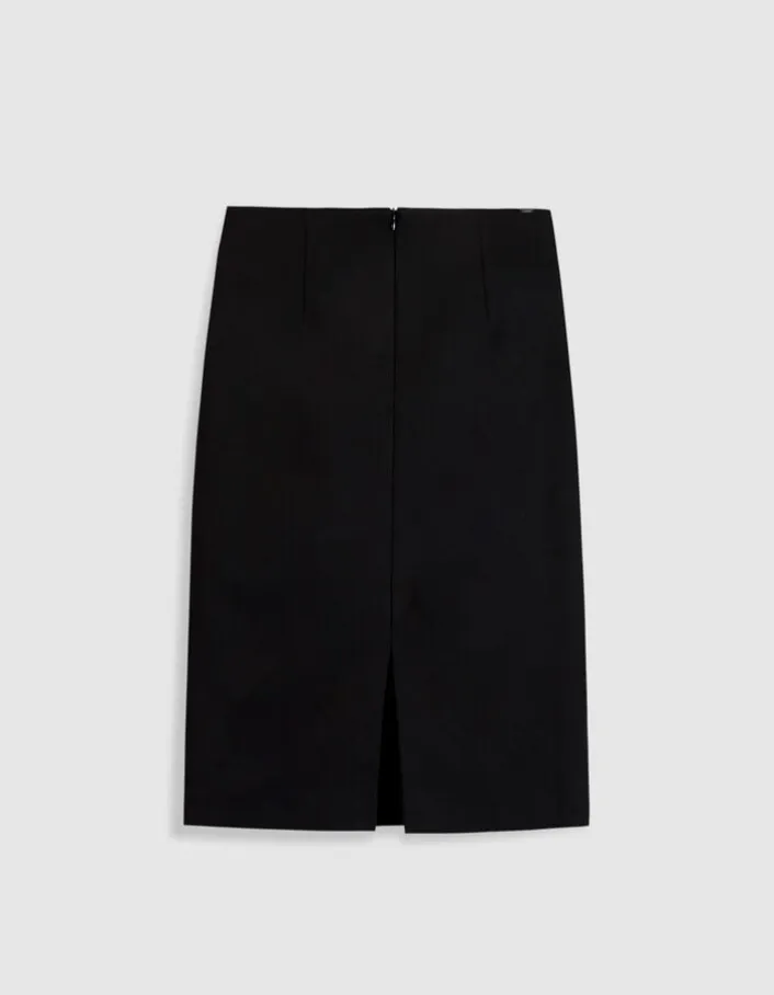 Jupe crayon noire Femme