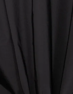 Jupe longue noire trapèze Femme