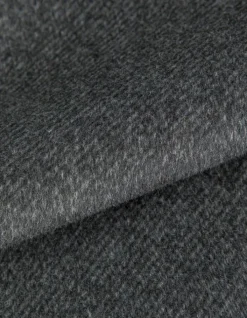 Manteau gris lainage faux-uni Homme