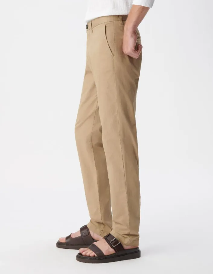 Pantalon chino SLIM beige Homme