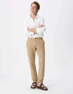 Pantalon chino SLIM beige Homme