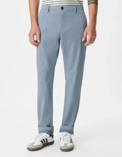 Pantalon chino slim bleu Homme