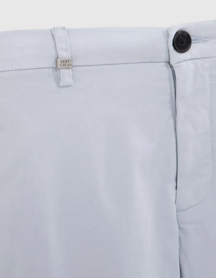 Pantalon chino SLIM ciel Homme