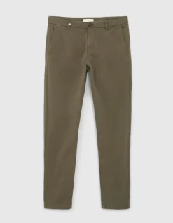 Pantalon chino SLIM kaki Homme