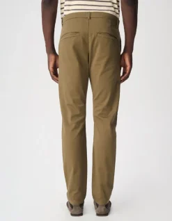 Pantalon chino slim kaki Homme