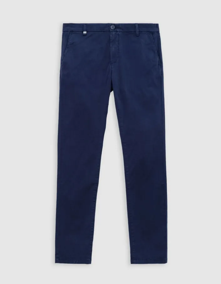 Pantalon CHINO SLIM marine Homme