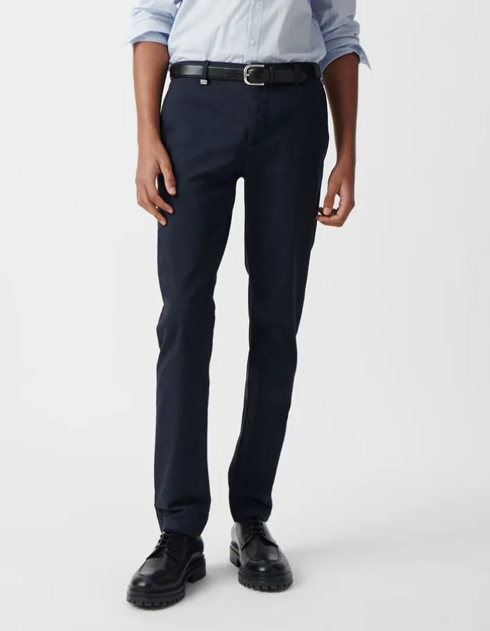 Pantalon CHINO SLIM marine Homme