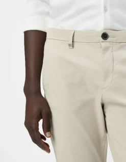 Pantalon chino SLIM mastic Homme