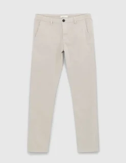 Pantalon chino SLIM mastic Homme
