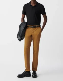 Pantalon CHINO SLIM safran Homme