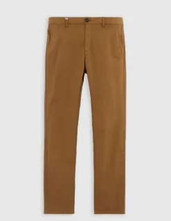 Pantalon CHINO SLIM safran Homme