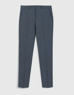 Pantalon de costume bleu TRAVEL SUIT Homme