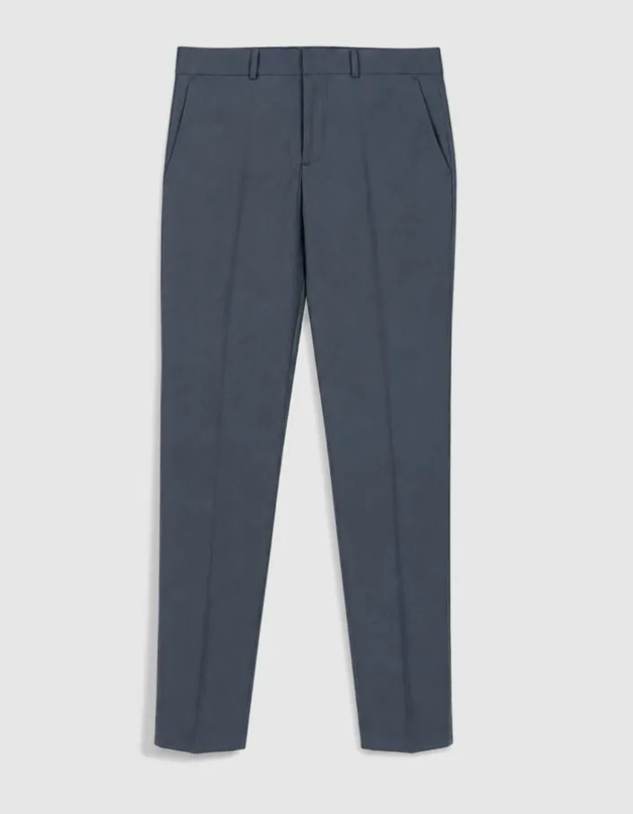 Pantalon de costume bleu TRAVEL SUIT Homme