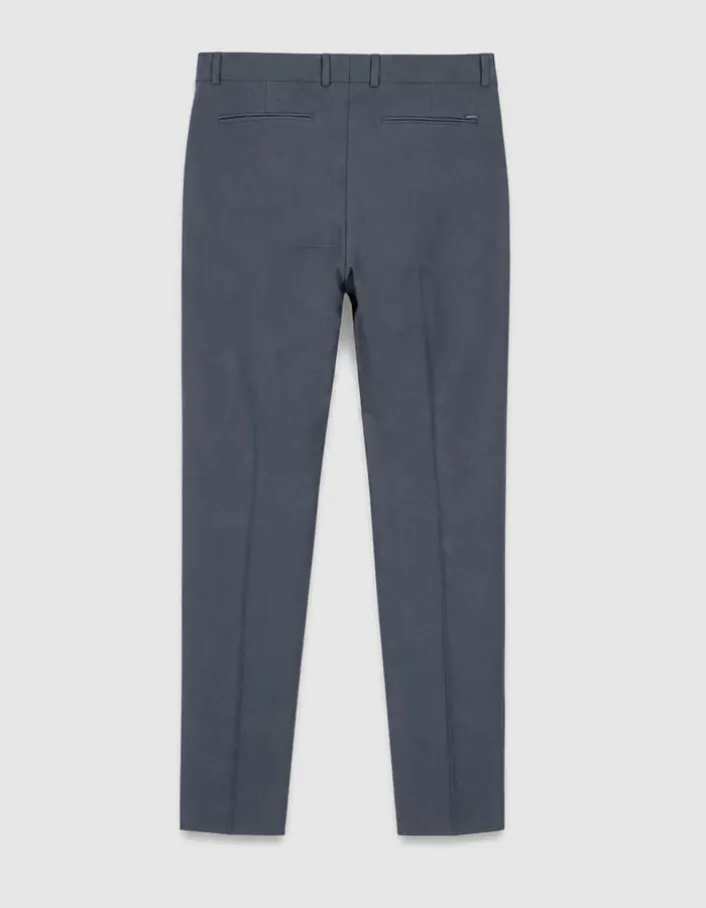 Pantalon de costume bleu TRAVEL SUIT Homme