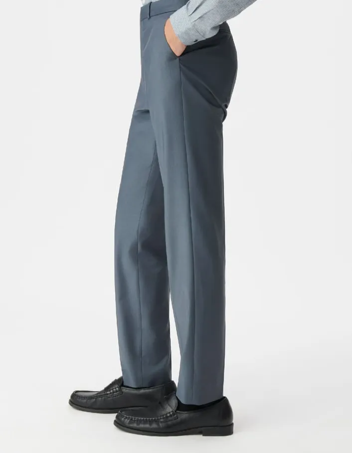 Pantalon de costume bleu TRAVEL SUIT Homme